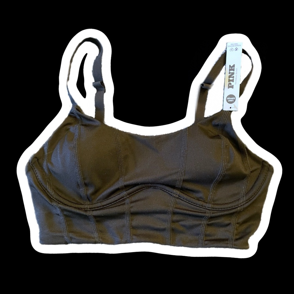 PINK Victoria's Secret Wave Sports Bra sz xs